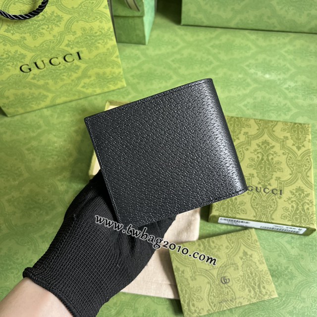 gucci專櫃新款原廠皮男士錢包 古馳飾馬銜扣雙折錢包 jcp1601